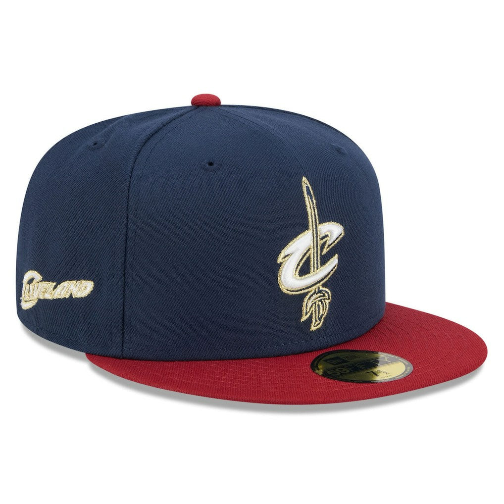 Cleveland Cavaliers 2025/26 Classic Edition Jersey Hook 59FIFTY Fitted Hat Navy/Red - NBA