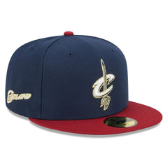 Cleveland Cavaliers 2025/26 Classic Edition Jersey Hook 59FIFTY Fitted Hat Navy/Red - NBA