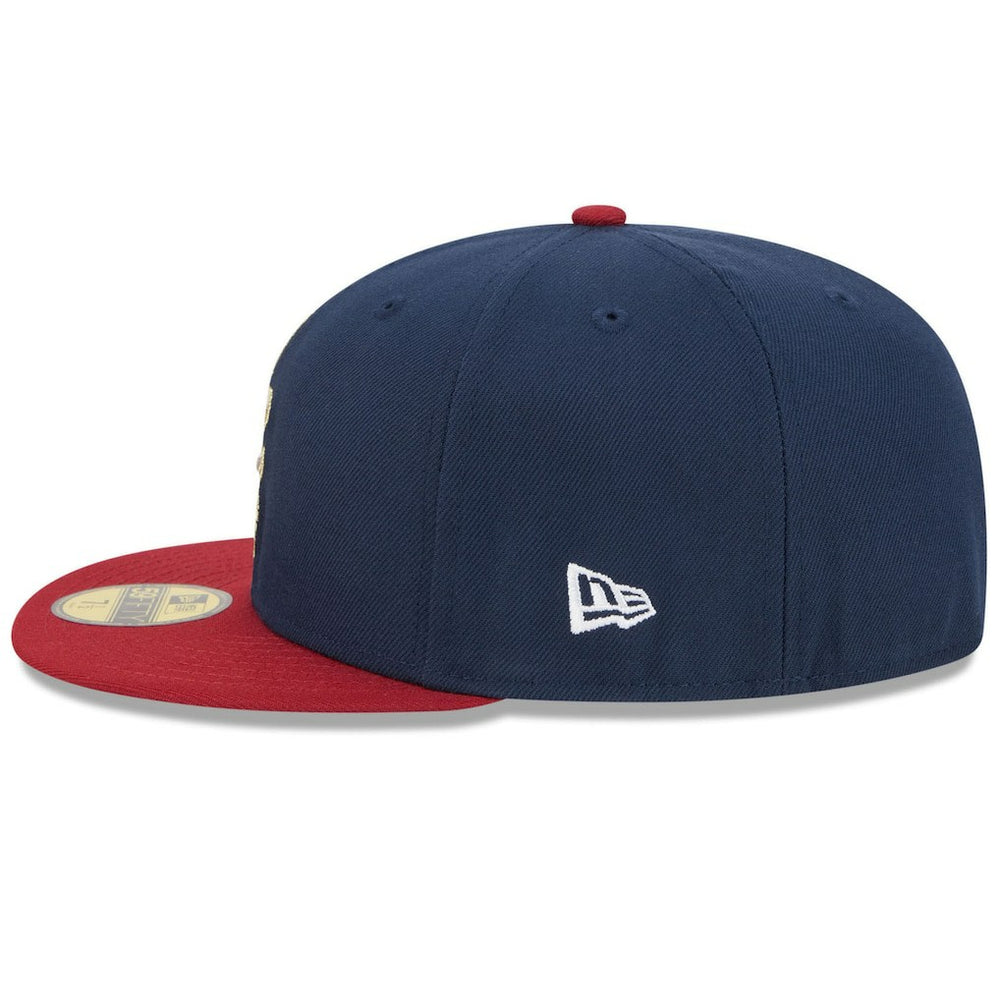 Cleveland Cavaliers 2025/26 Classic Edition Jersey Hook 59FIFTY Fitted Hat Navy/Red - NBA