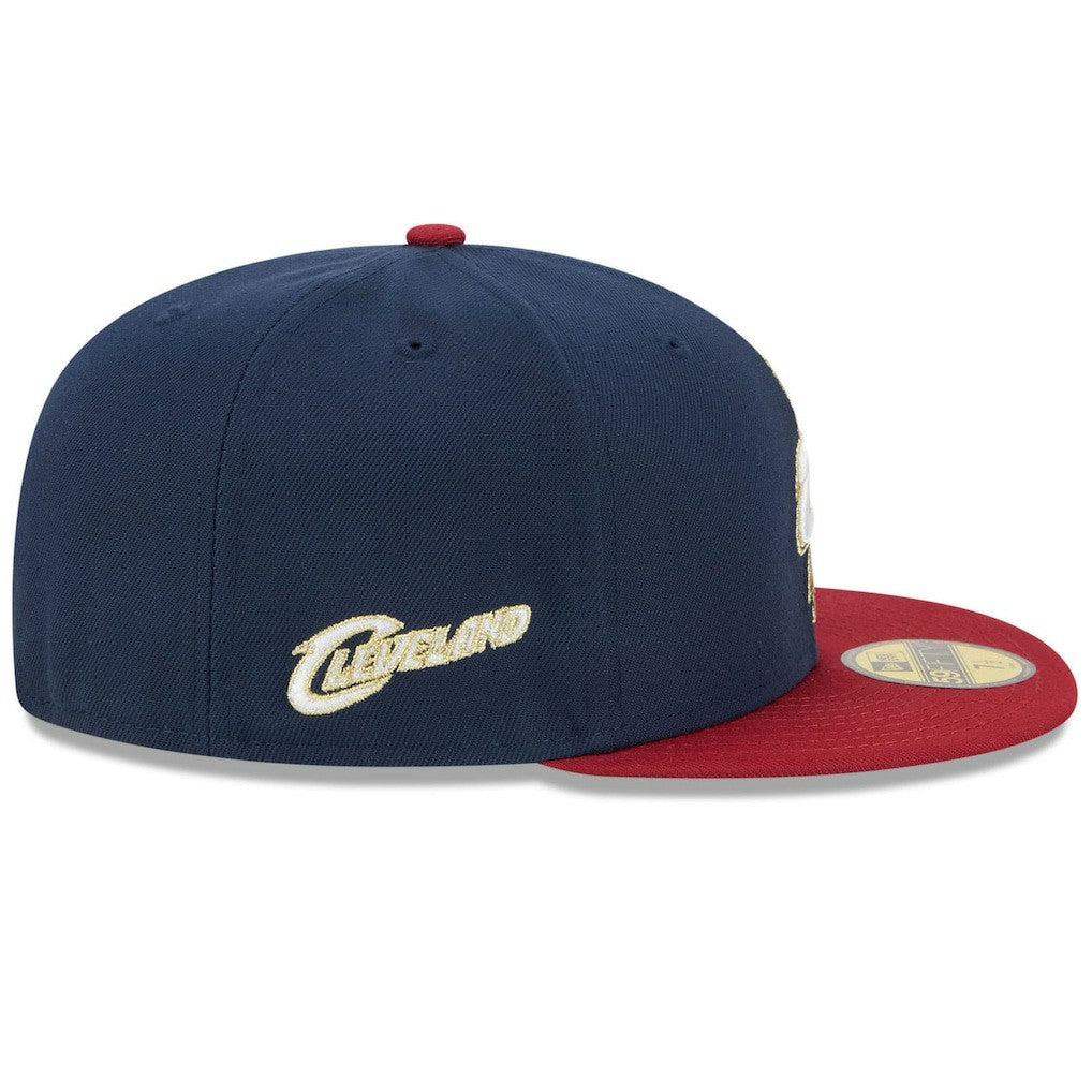 Cleveland Cavaliers 2025/26 Classic Edition Jersey Hook 59FIFTY Fitted Hat Navy/Red - NBA
