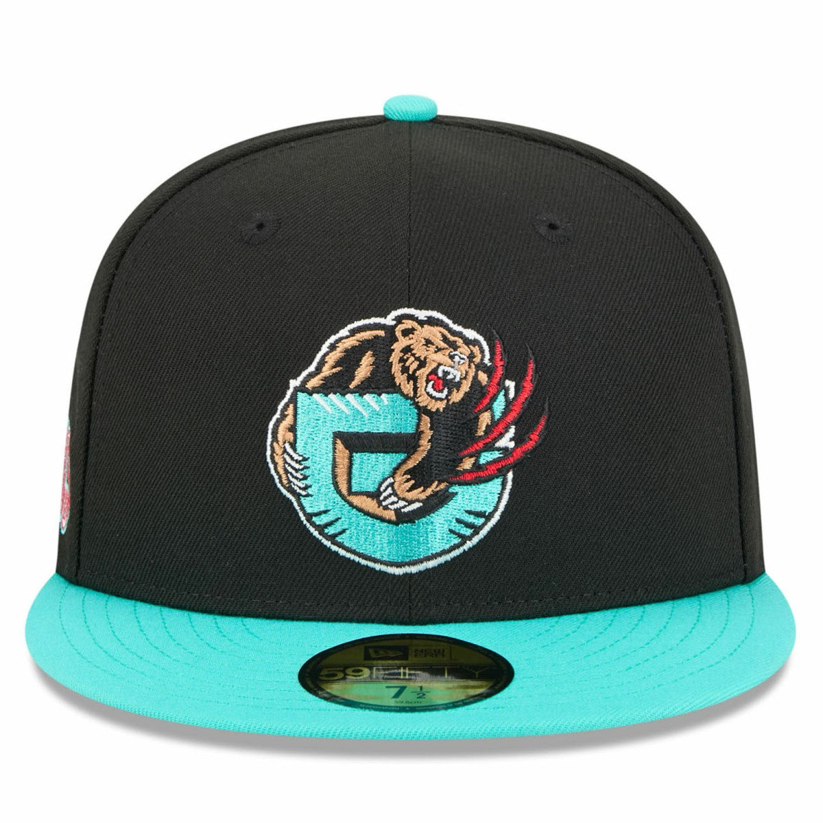 Memphis Grizzlies 2025/26 Classic Edition Jersey Hook 59FIFTY Fitted Hat Black/Turquoise - NBA