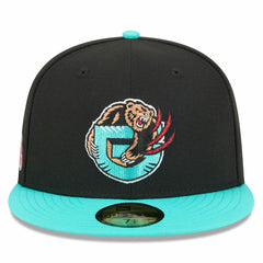 Memphis Grizzlies 2025/26 Classic Edition Jersey Hook 59FIFTY Fitted Hat Black/Turquoise - NBA