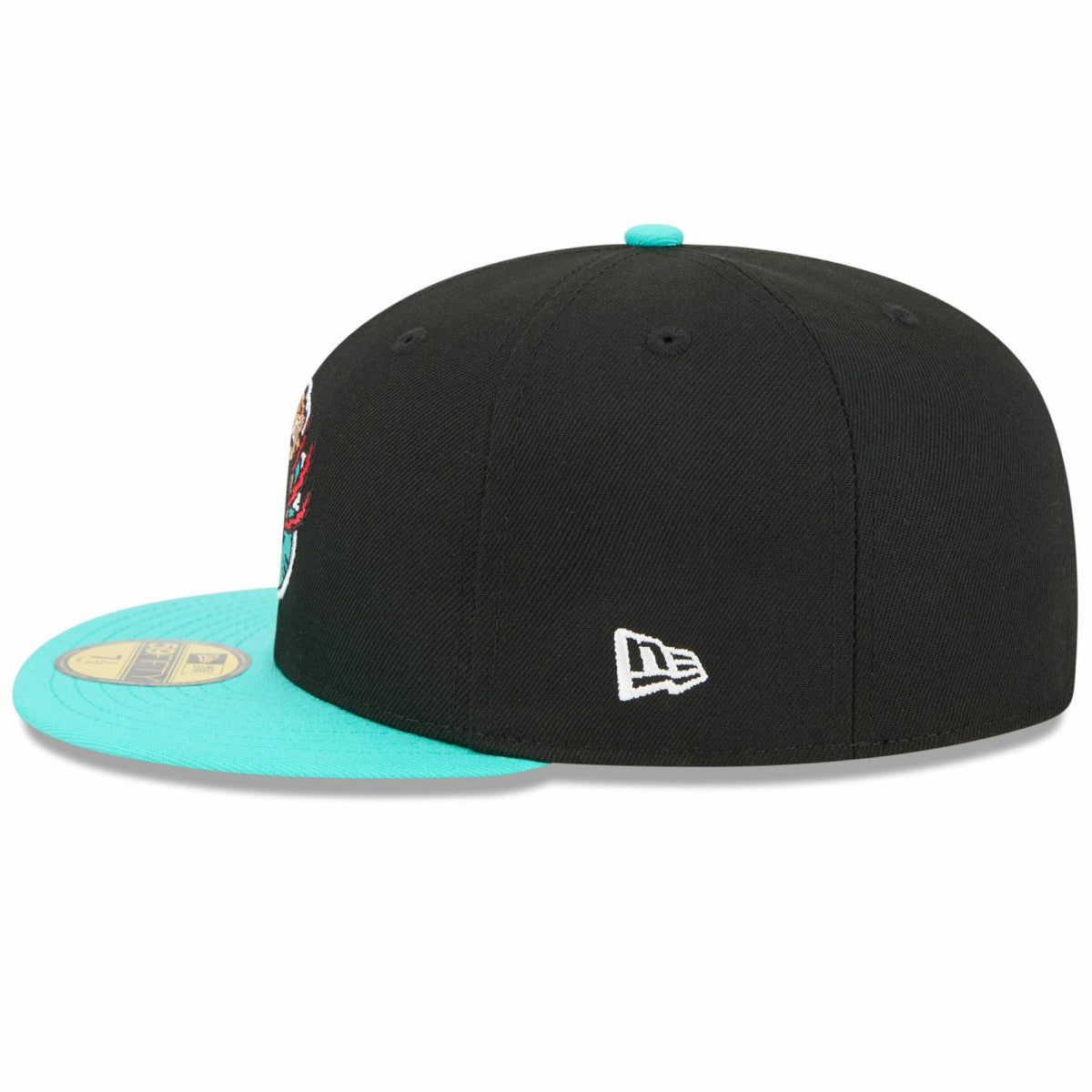 Memphis Grizzlies 2025/26 Classic Edition Jersey Hook 59FIFTY Fitted Hat Black/Turquoise - NBA