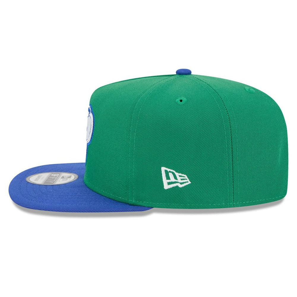 Dallas Mavericks 2025/26 Classic Edition Jersey Hook A-Frame 9FIFTY Snapback Hat Green/Blue - NBA