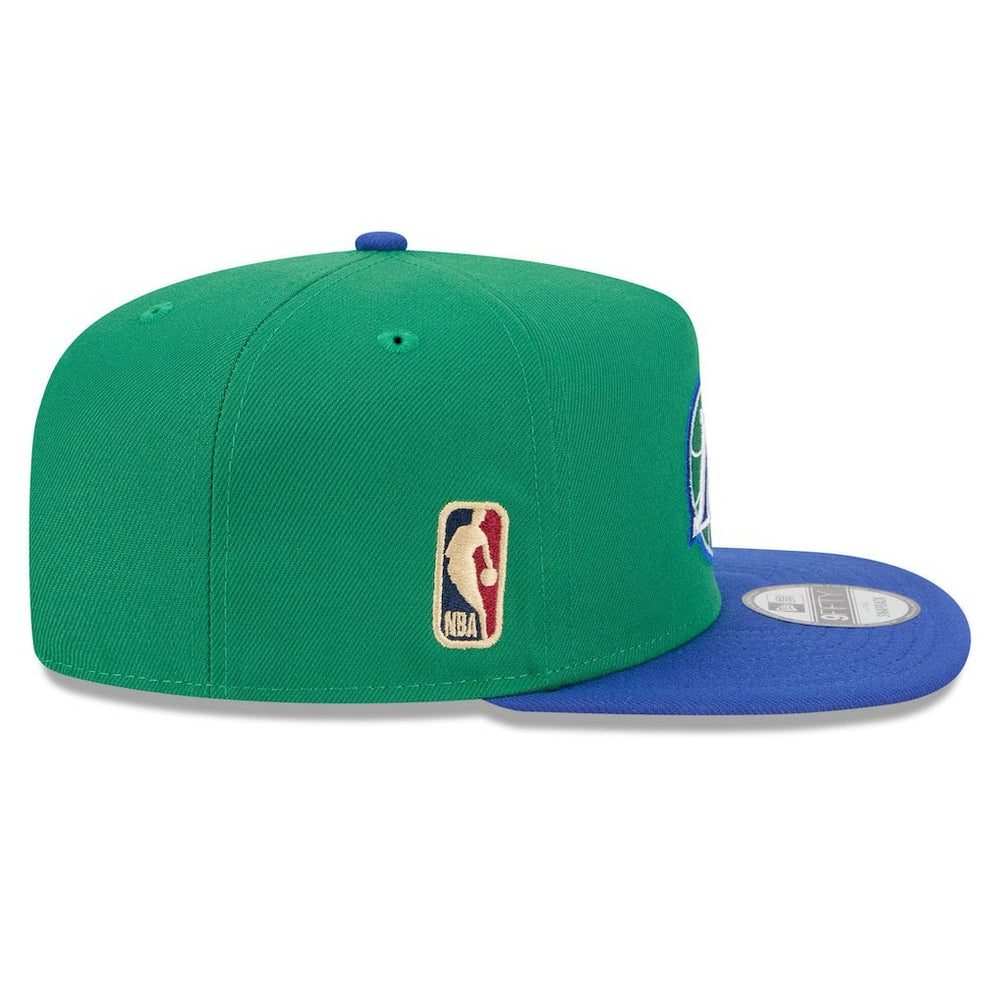 Dallas Mavericks 2025/26 Classic Edition Jersey Hook A-Frame 9FIFTY Snapback Hat Green/Blue - NBA