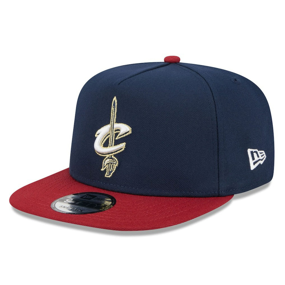 Cleveland Cavaliers 2025/26 Classic Edition Jersey Hook A-Frame 9FIFTY Snapback Hat Navy/Wine - NBA