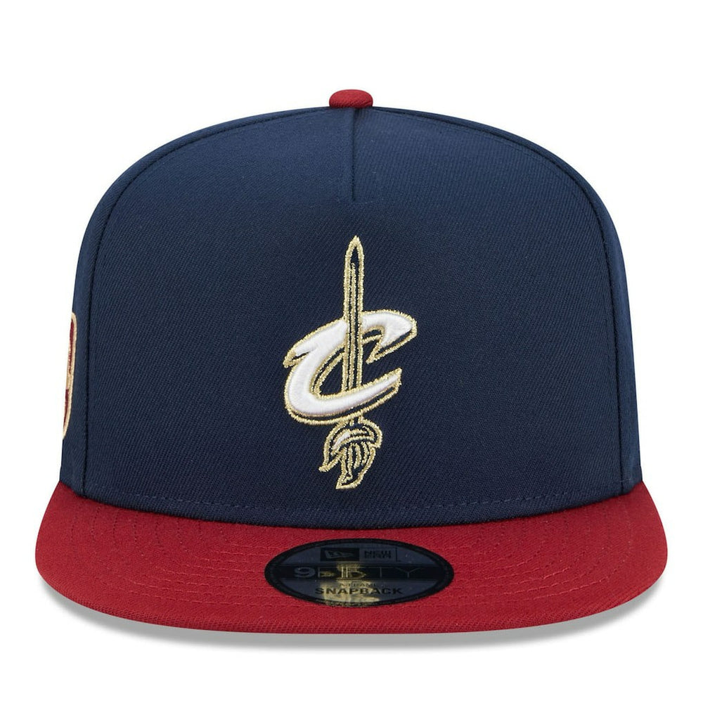 Cleveland Cavaliers 2025/26 Classic Edition Jersey Hook A-Frame 9FIFTY Snapback Hat Navy/Wine - NBA