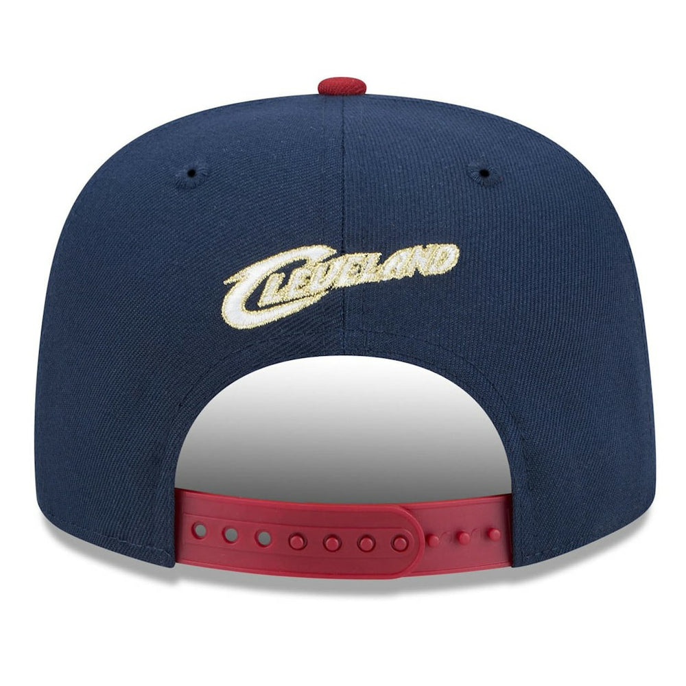 Cleveland Cavaliers 2025/26 Classic Edition Jersey Hook A-Frame 9FIFTY Snapback Hat Navy/Wine - NBA
