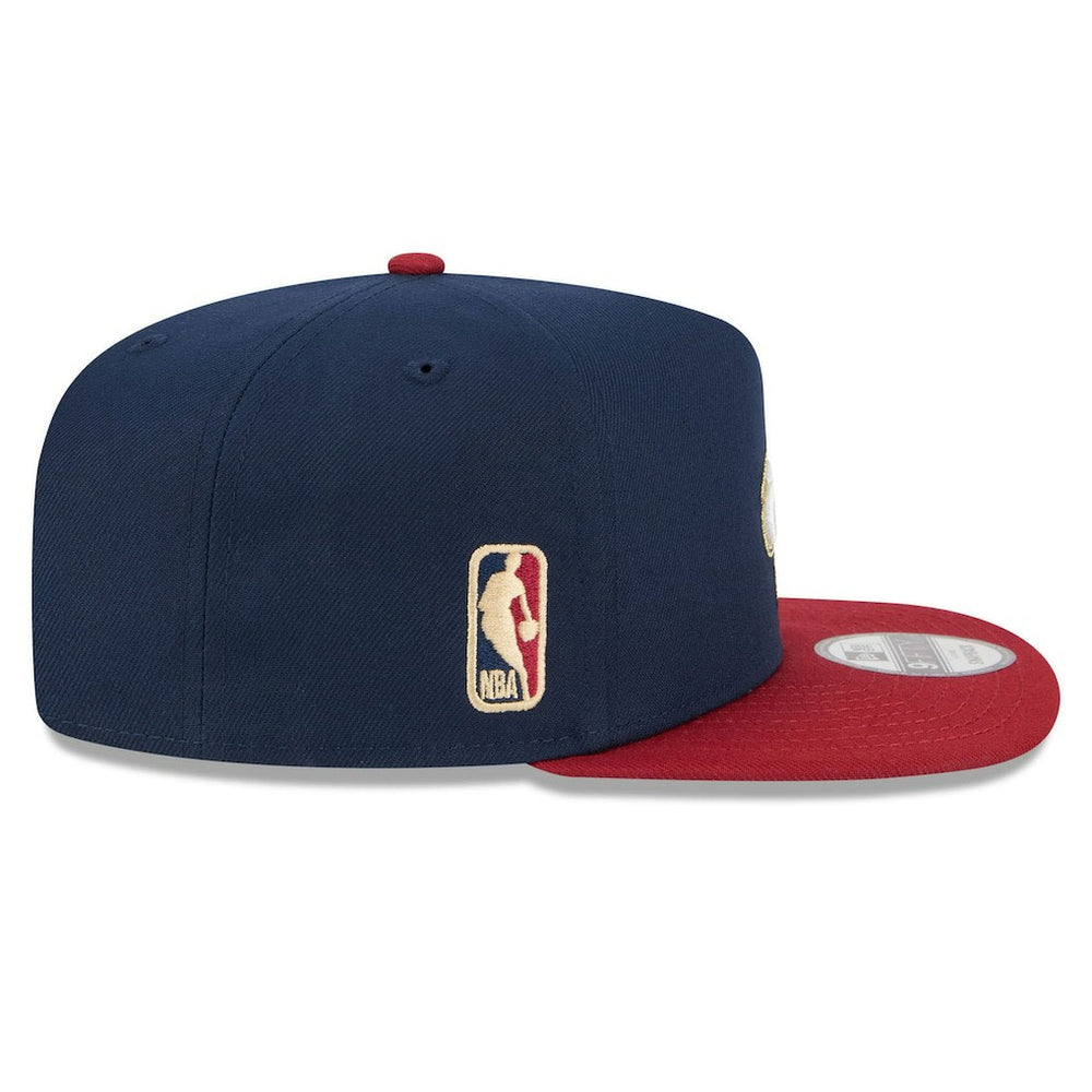 Cleveland Cavaliers 2025/26 Classic Edition Jersey Hook A-Frame 9FIFTY Snapback Hat Navy/Wine - NBA