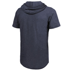 Minnesota Timberwolves Majestic Threads Tri-Blend Hoodie T-Shirt Navy - NBA
