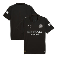 Manchester City 2025/26 Away Replica Jersey Black | Puma cheap