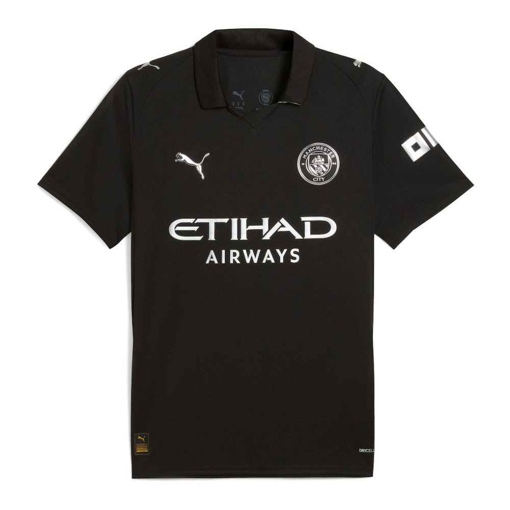Manchester City 2025/26 Away Replica Jersey Black | Puma cheap