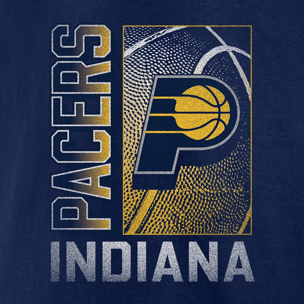 Indiana Pacers '90s Graphic T-Shirt Navy - NBA