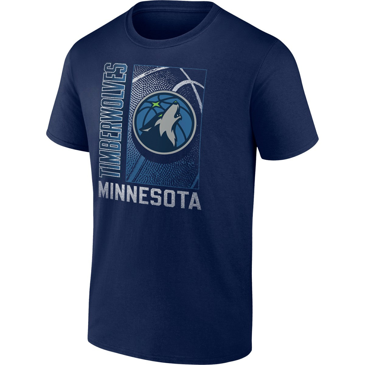Minnesota Timberwolves '90s Graphic T-Shirt Navy - NBA