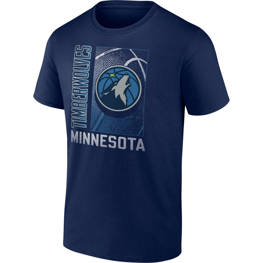 Minnesota Timberwolves '90s Graphic T-Shirt Navy - NBA