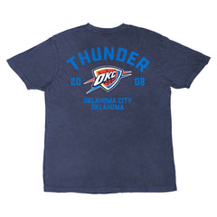 Oklahoma City Thunder Stadium Essentials Unisex Get Back Oversized Vintage Wash T-Shirt Denim - NBA
