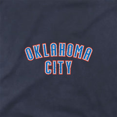 Oklahoma City Thunder Stadium Essentials Unisex Get Back Oversized Vintage Wash T-Shirt Denim - NBA