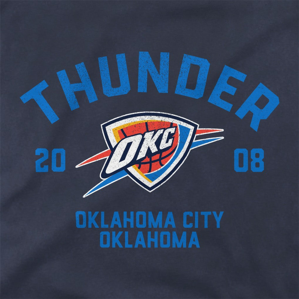 Oklahoma City Thunder Stadium Essentials Unisex Get Back Oversized Vintage Wash T-Shirt Denim - NBA