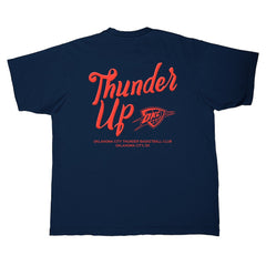 Oklahoma City Thunder Stadium Essentials Unisex Thunder Up Urban T-Shirt Navy - NBA
