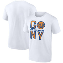 New York Knicks Go NY T-Shirt White - NBA