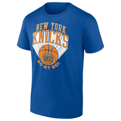 New York Knicks Go NY Go T-Shirt Blue - NBA
