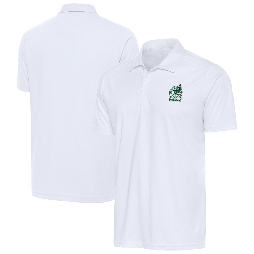 Mexico National Team Antigua Statement Polo White - FIFA World CUP