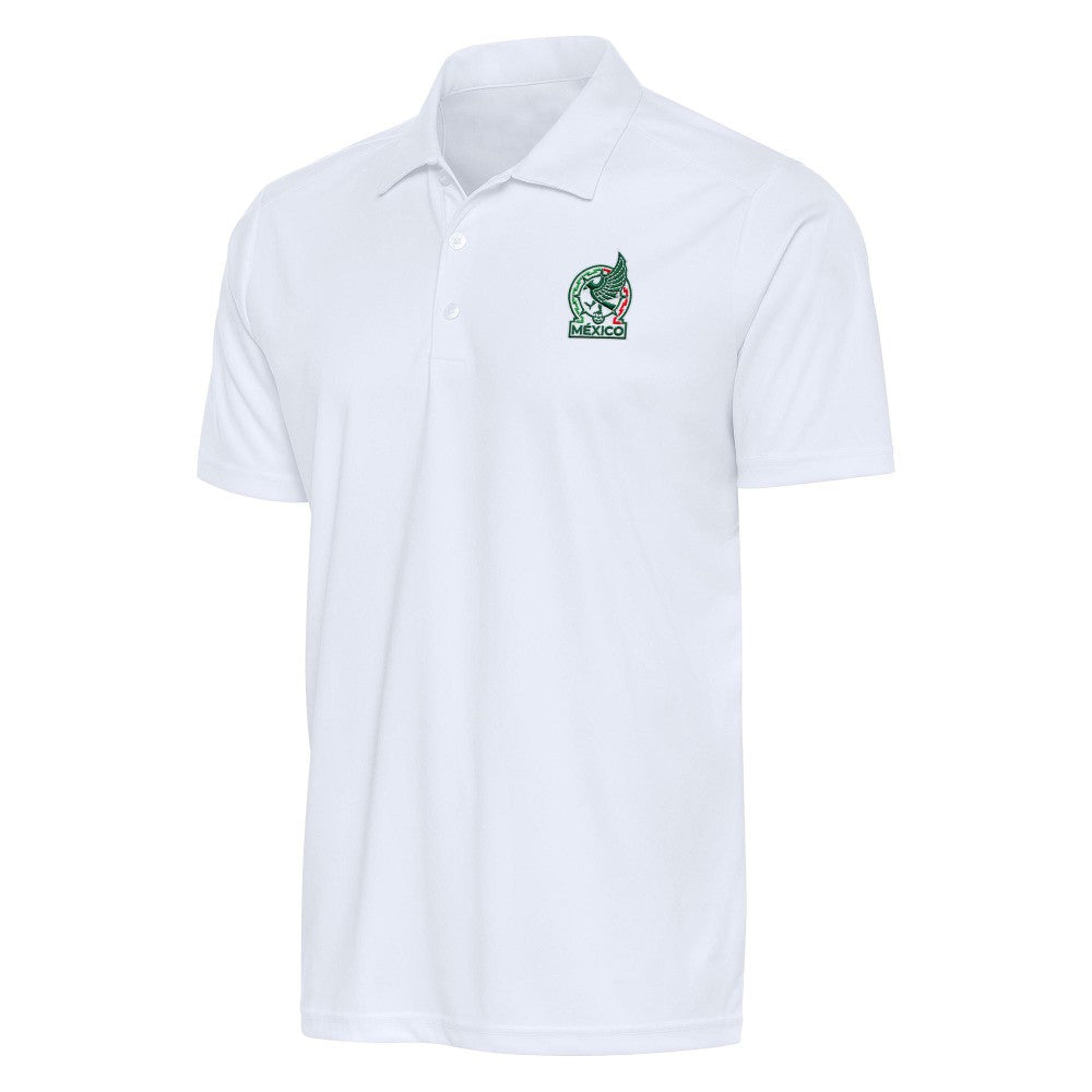 Mexico National Team Antigua Statement Polo White - FIFA World CUP