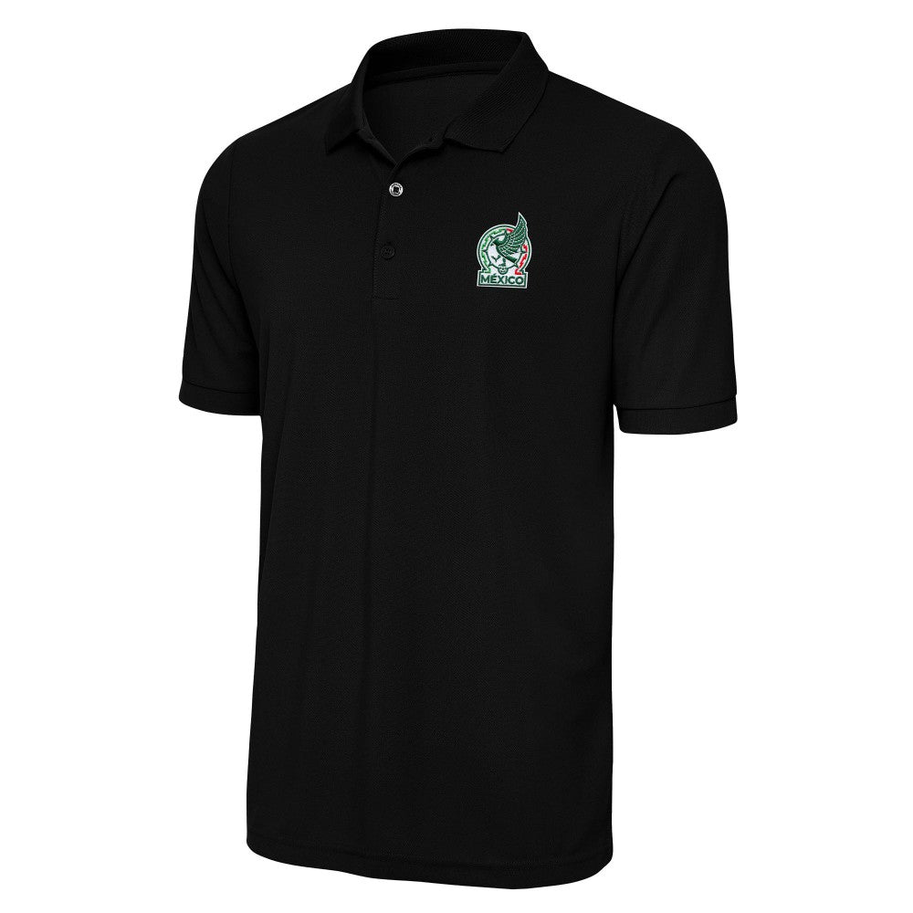 Mexico National Team Antigua Derive Polo Black - FIFA World CUP