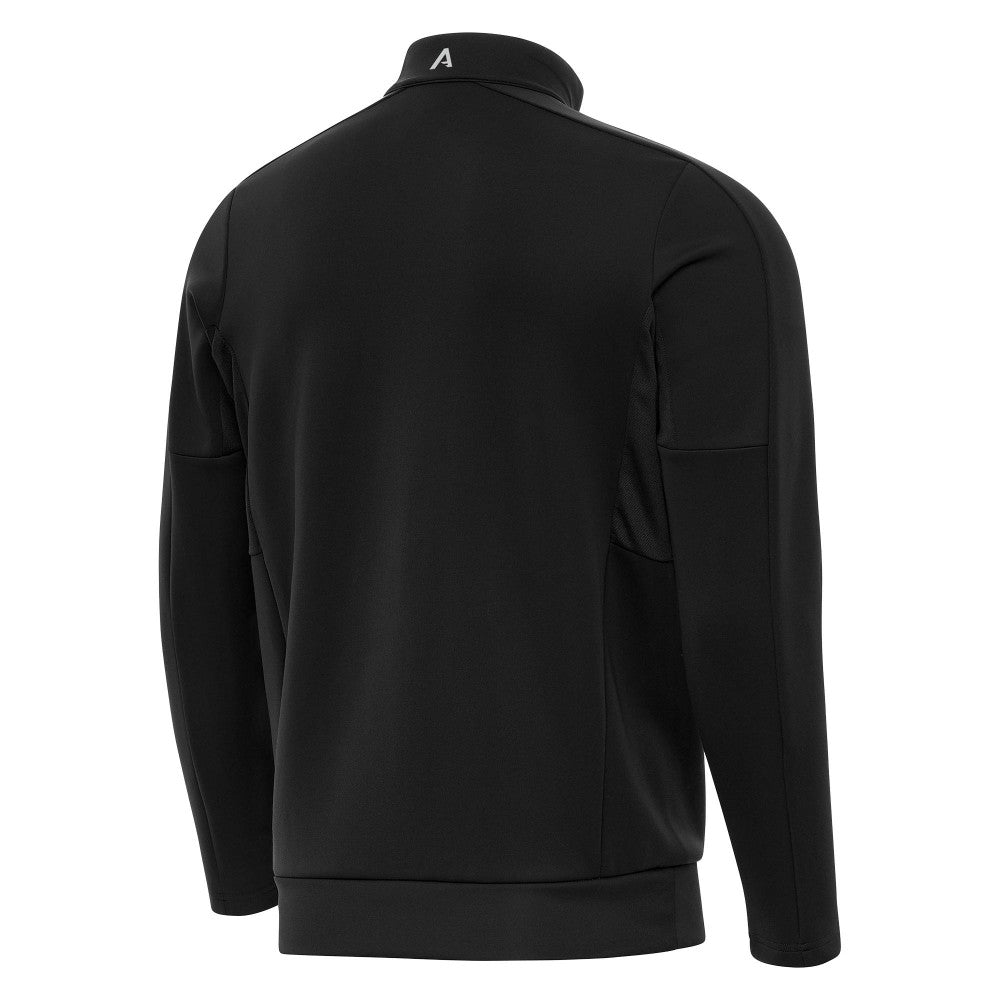 Mexico National Team Antigua Genesis Quarter-Zip Pullover Black - FIFA World CUP