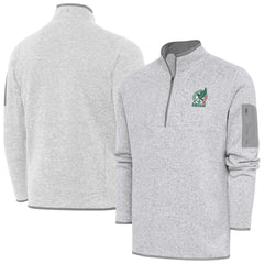 Mexico National Team Antigua Elevate Quarter-Zip Pullover Heather Gray - FIFA World CUP