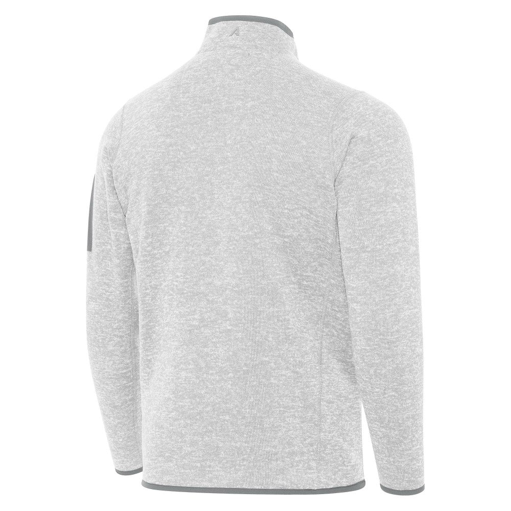 Mexico National Team Antigua Elevate Quarter-Zip Pullover Heather Gray - FIFA World CUP