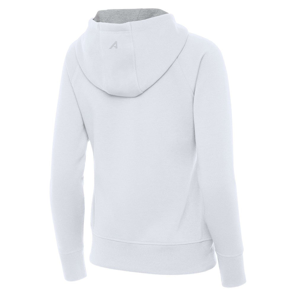 Mexico National Team Antigua Women's Takeover Full-Zip Hoodie White - FIFA World CUP