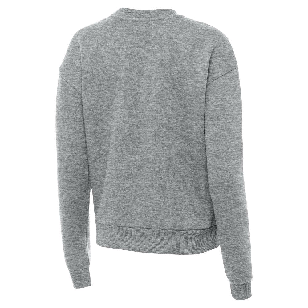 Mexico National Team Antigua Women's Takeover Pullover Sweatshirt Heather Gray - FIFA World CUP