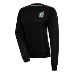 Mexico National Team Antigua Women's Takeover Pullover Sweatshirt Black - FIFA World CUP