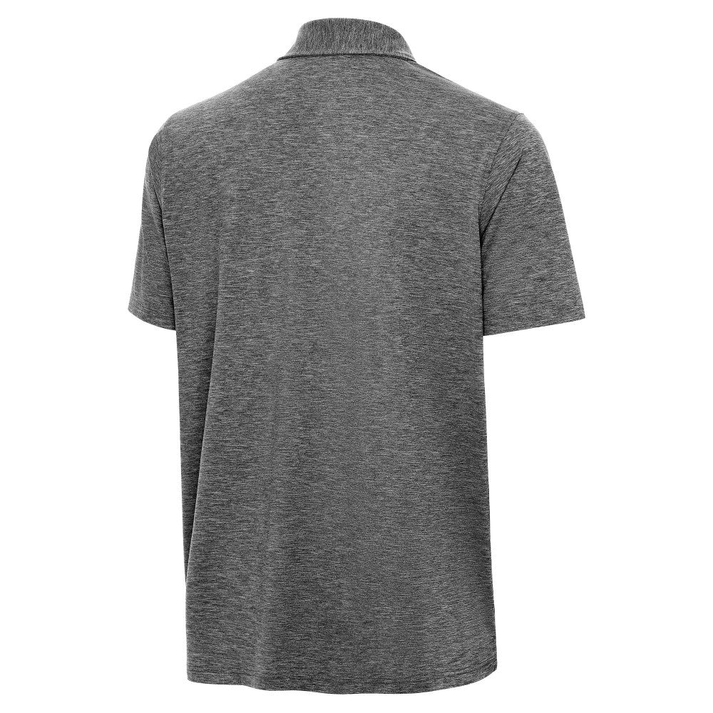 Mexico National Team Antigua Triple Shot Polo Heather Black - FIFA World CUP