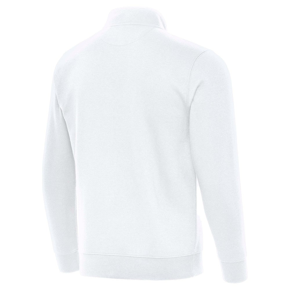 Mexico National Team Antigua Landslide Quarter-Zip Pullover White - FIFA World CUP
