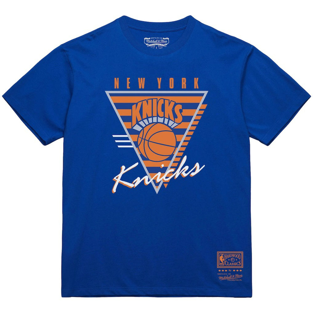 New York Knicks Big & Tall Hardwood Classics Final Seconds T-Shirt Blue - NBA