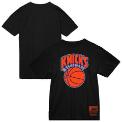 New York Knicks Big & Tall Hardwood Classics Vintage Logo T-Shirt Black - NBA