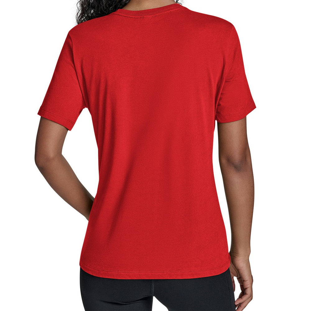 Tampa Bay Buccaneers Starter Women's Throwback Arch Stripe T-Shirt Red | NFL