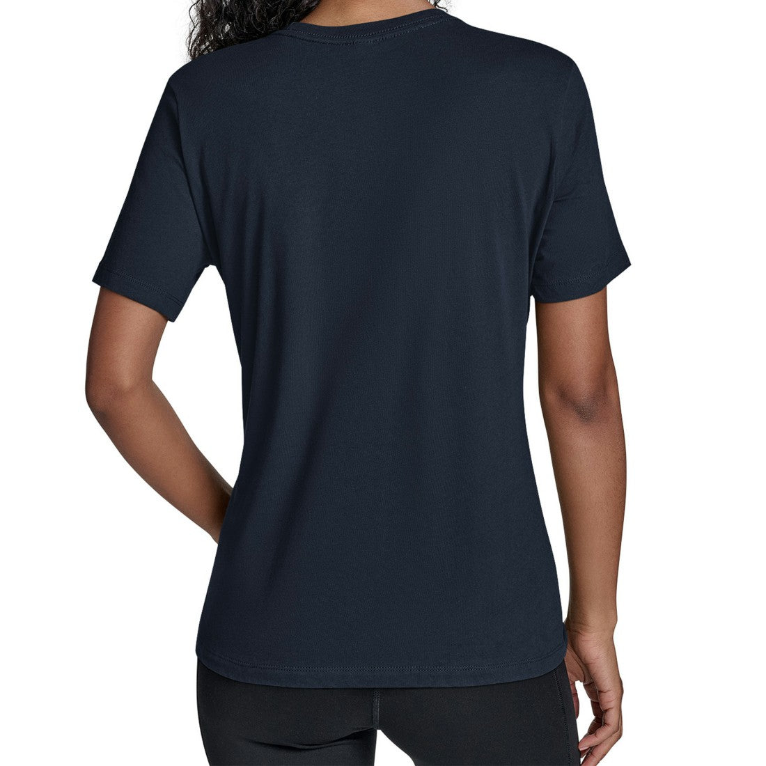 Denver Broncos Starter Women's Arch Stripe T-Shirt Navy | NFL