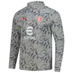 AC Milan 2025/26 Pre-Match dryCell Quarter-Zip Top Gray | Puma Online