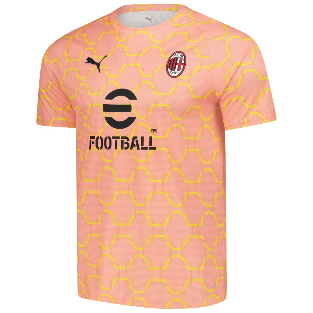 AC Milan 2025/26 Pre-Match dryCell Training Jersey Light Orange | Puma Sale