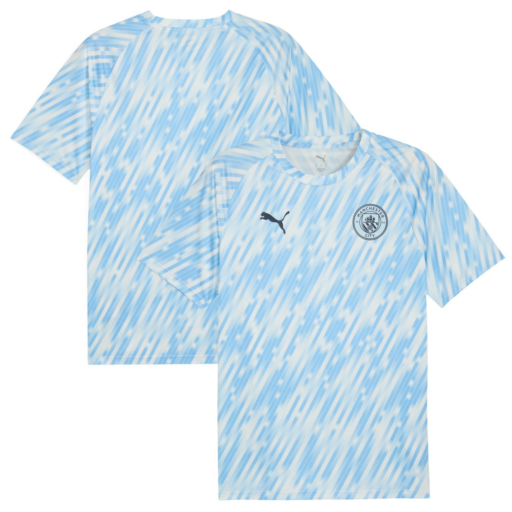 Manchester City 2025/26 Pre-Match Training Jersey Sky Blue | Puma cheap