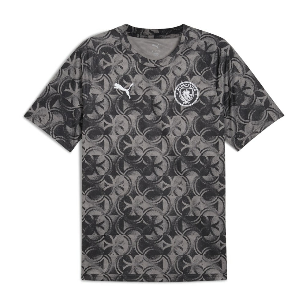 Manchester City 2025/26 Pre-Match Training Jersey Black | Puma Online