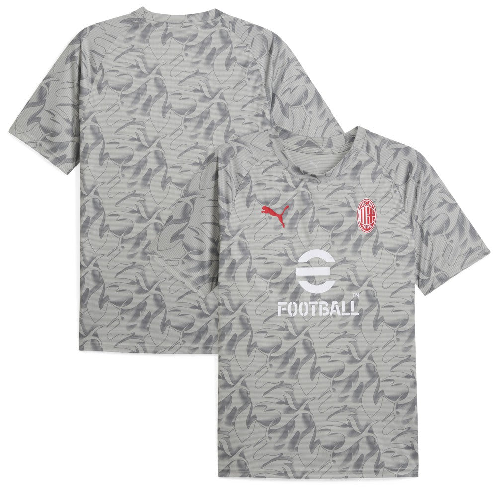 AC Milan 2025/26 Pre-Match Training Jersey Gray | Puma Online