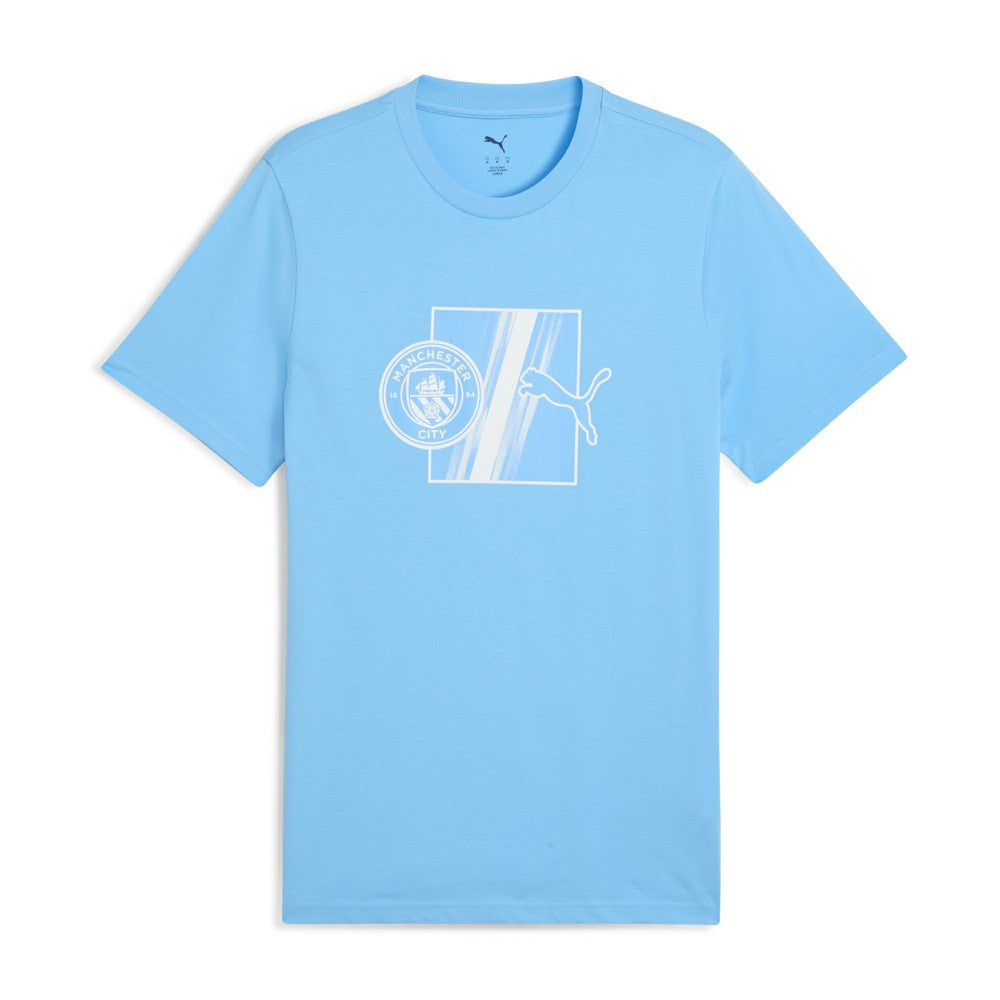 Manchester City ftblCulture T-Shirt Sky Blue | Puma discount