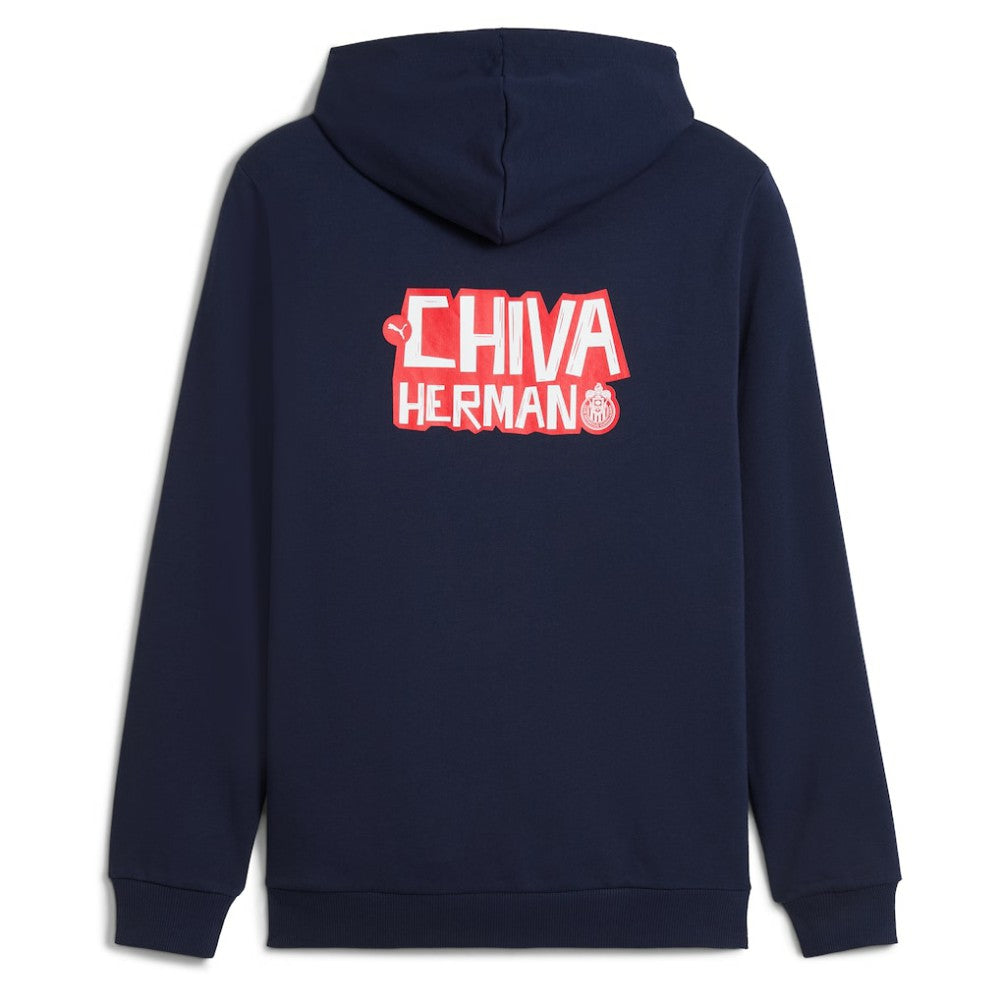 Chivas ftblCulture Full-Zip Sweat Hoodie Navy | Puma cheap