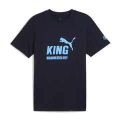 Manchester City 2025/26 King Logo T-Shirt Navy | Puma discount