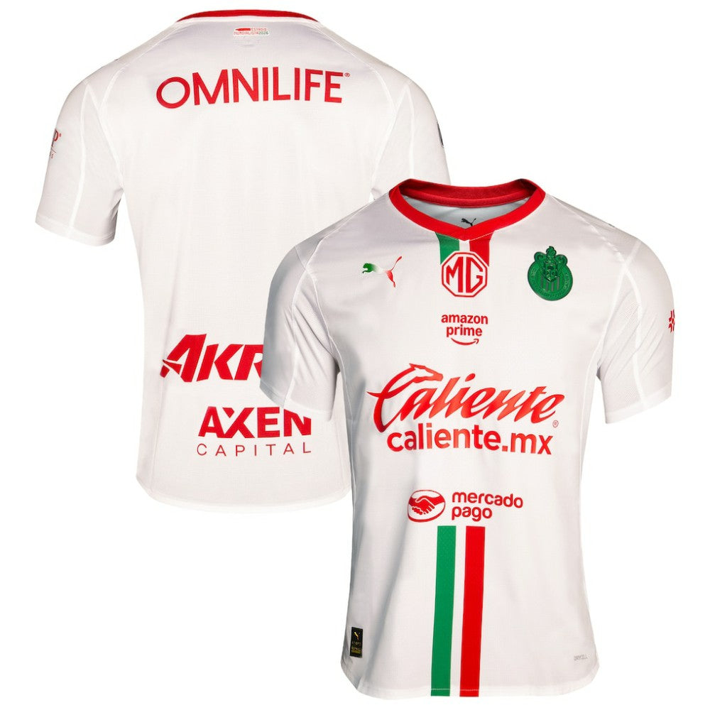 Chivas 2025/26 Away Jersey White | Puma Online