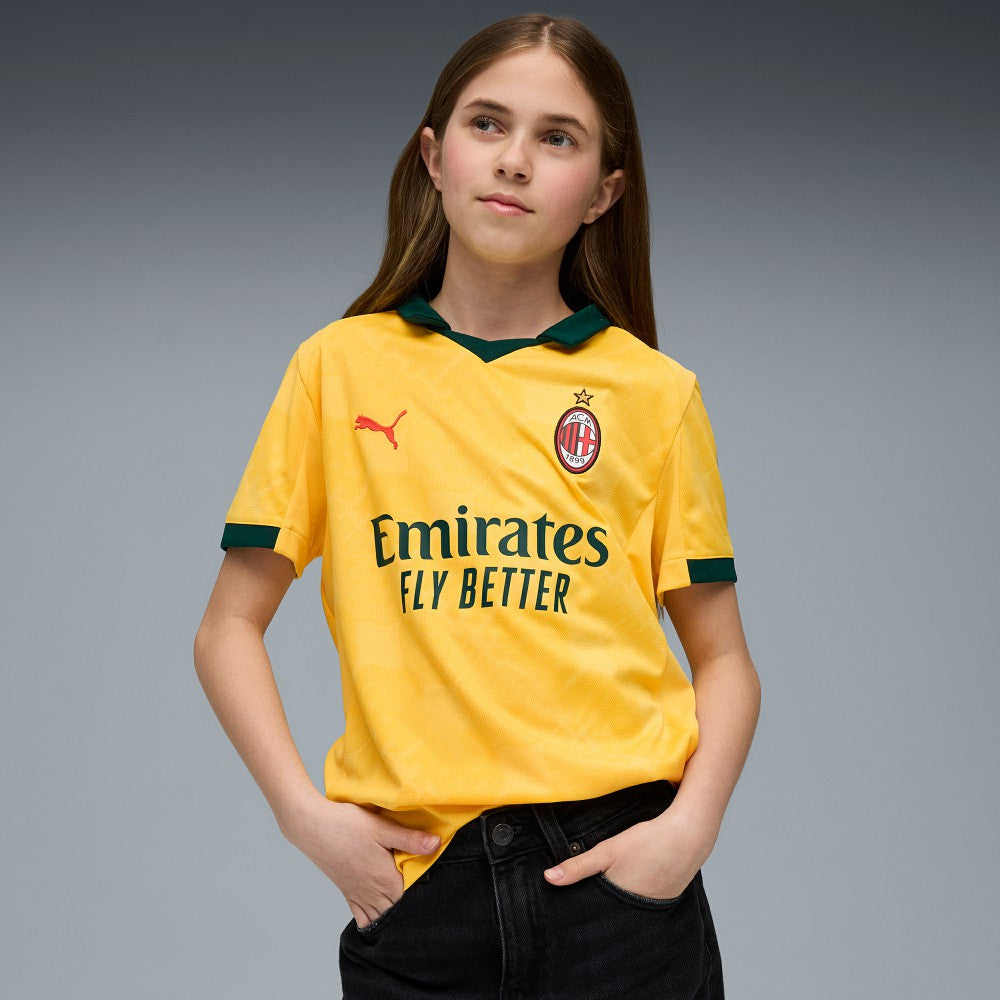AC Milan Youth 2025/26 Third Replica Jersey Yellow | Puma discount